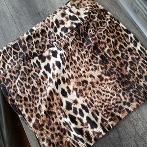 Forever 21 Cheetah Leopard Print Mini Skirt